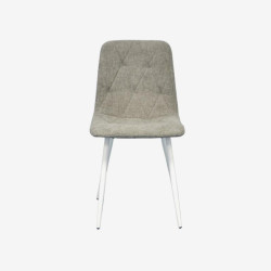 Комплект стол + 3 стула Evelin DT-404-5Wh + YTC-080Wh UF885-14 (White/Grey) Thumb