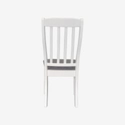 Set masa + 4 scaune Evelin Cooper + Wenyi NV-10WP (White/Grey) Thumb