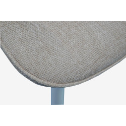 Set masa + 4 scaune Evelin DT-532R Wh + YTC-055Wh UF885-03 (White/Light Beige) Thumb