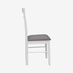 Комплект стол + 4 стула Evelin Gloria NV-10WP (White/Grey) Thumb