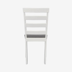 Комплект стол + 4 стула Evelin Gloria NV-10WP (White/Grey) Thumb