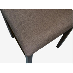 Set masa + 4 scaune Evelin HV-27V + Gloria Ekea-12 (Burnish Oak/Dark Brown) Thumb