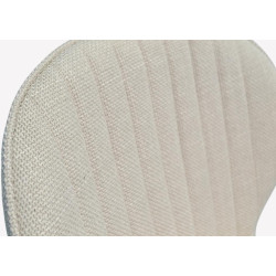 Set masa + 4 scaune Evelin HV-29V + YTC-064Wh Bjorn-24 (White/Light Beige) Thumb