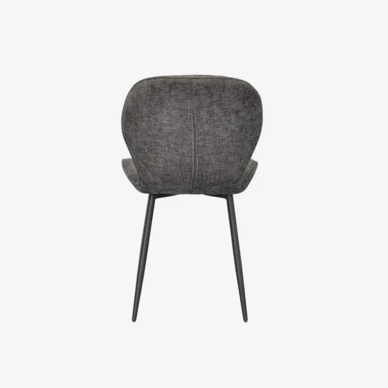 Комплект стол + 6 стульев Evelin DT-532R B + YTC-064B UF885-15 (White/Dark Grey) - 8