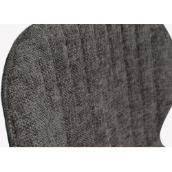 Комплект стол + 6 стульев Evelin DT-532R B + YTC-064B UF885-15 (White/Dark Grey) Thumb