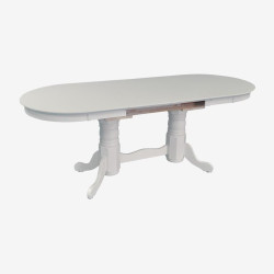 Set masa + 6 scaune Evelin HV-31N + YTC-064Wh Bjorn-24 (White/Light Beige) Thumb