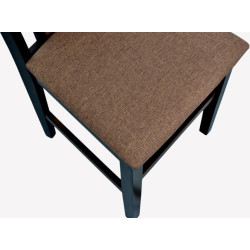 Set masa + 6 scaune Evelin HV-33V + Deepa R Ekea-12 (Chocolate/Dark Brown) Thumb