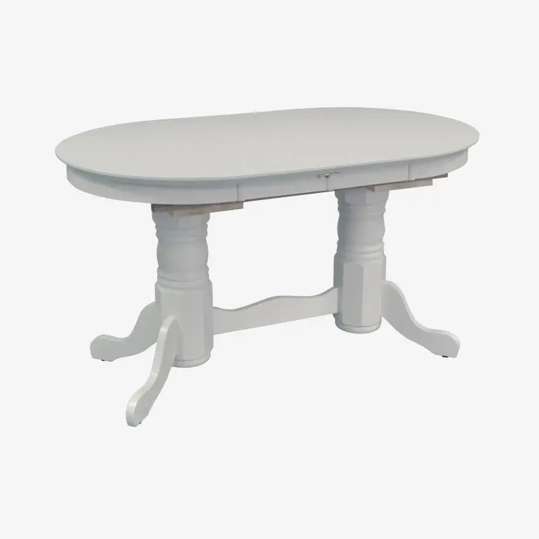 Set masa + 8 scaune Evelin HV-31N + Coco NV-10WP (White/Grey) - 2
