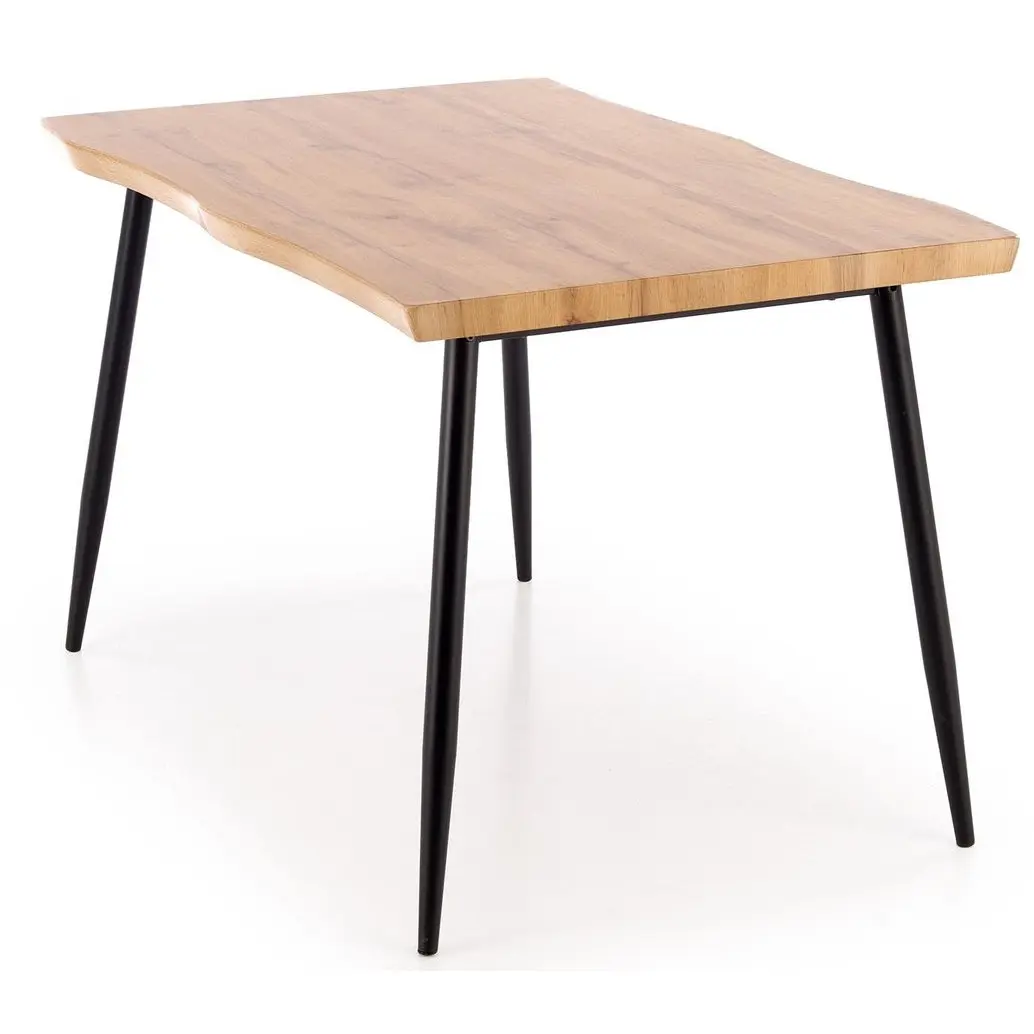 Комплект стол + 4 стула Halmar Dicky (Natural/Grey) - 2