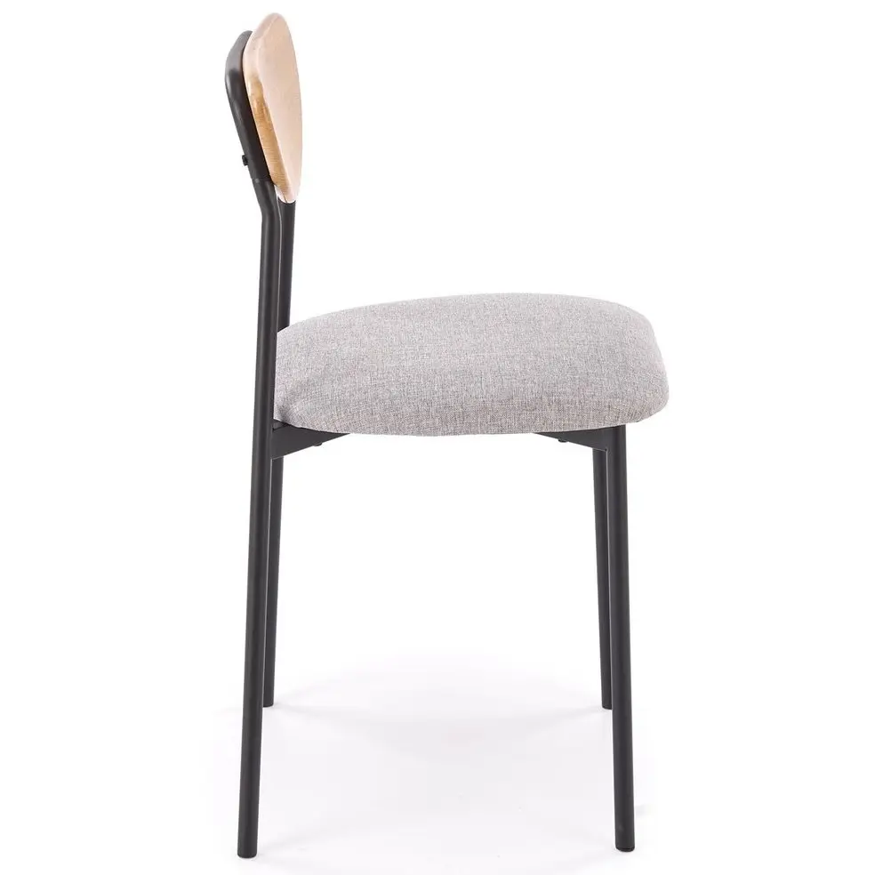 Комплект стол + 4 стула Halmar Dicky (Natural/Grey) - 9