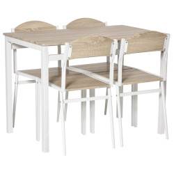 Обеденный набор Homcom 835-087 (Light Grey/White) Thumb