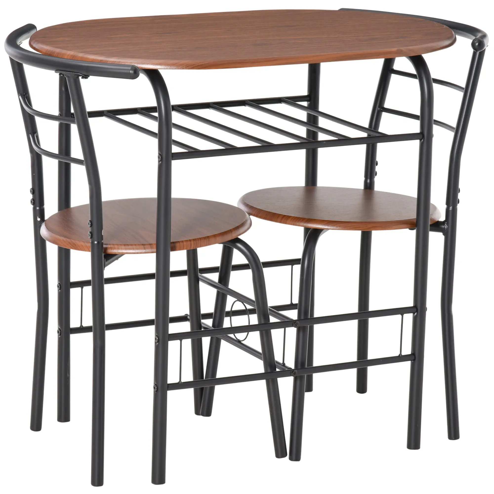 Обеденный набор Homcom 835-134 (Brown/Black) - 4