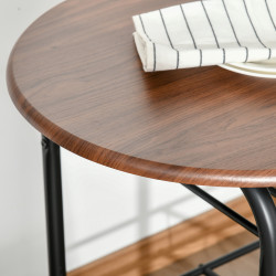 Обеденный набор Homcom 835-134 (Brown/Black) Thumb