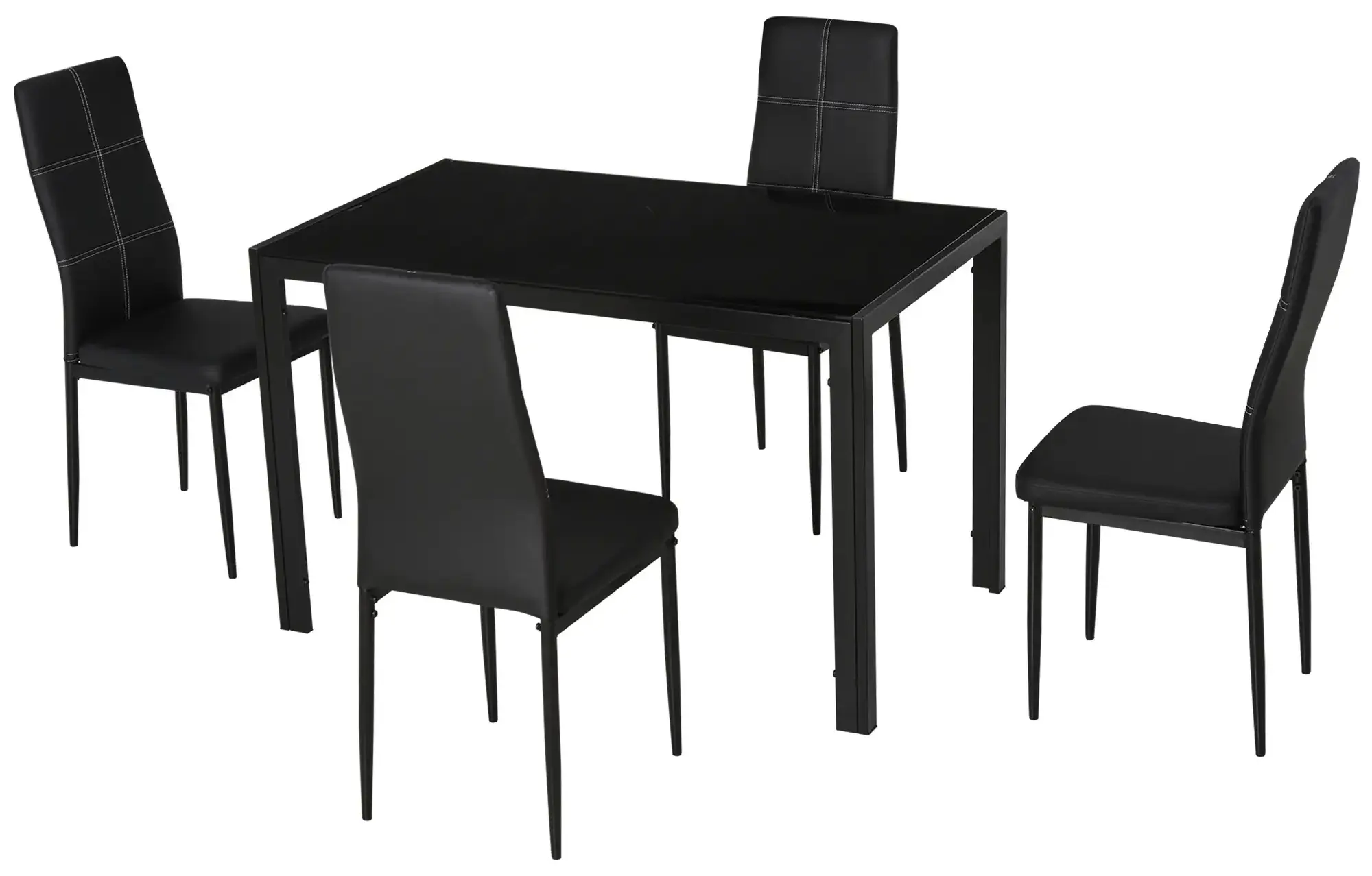 Обеденный набор Homcom 835-255BK (Black) - 2
