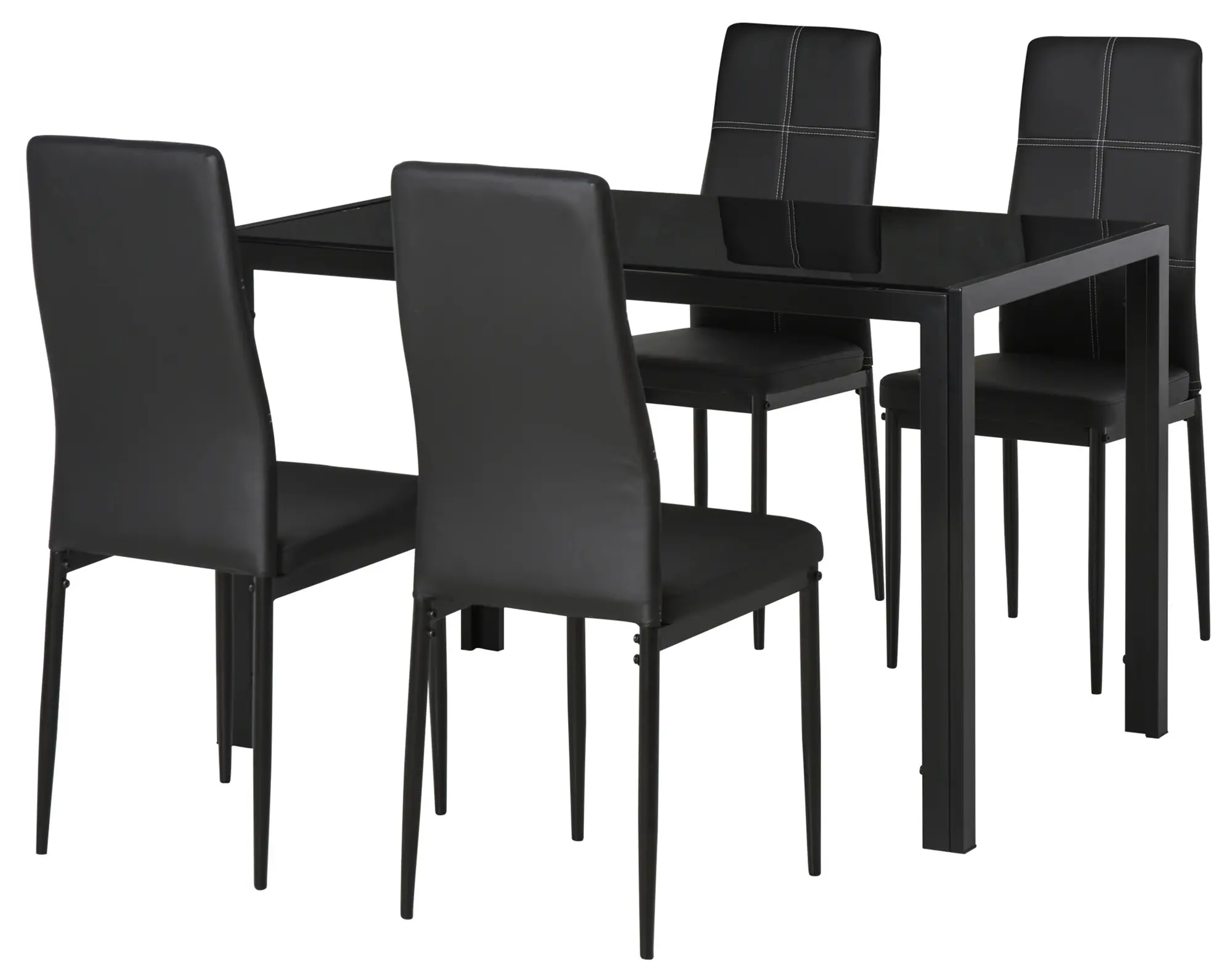 Обеденный набор Homcom 835-255BK (Black) - 3