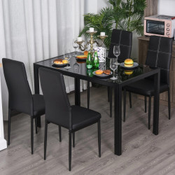 Обеденный набор Homcom 835-255BK (Black) Thumb
