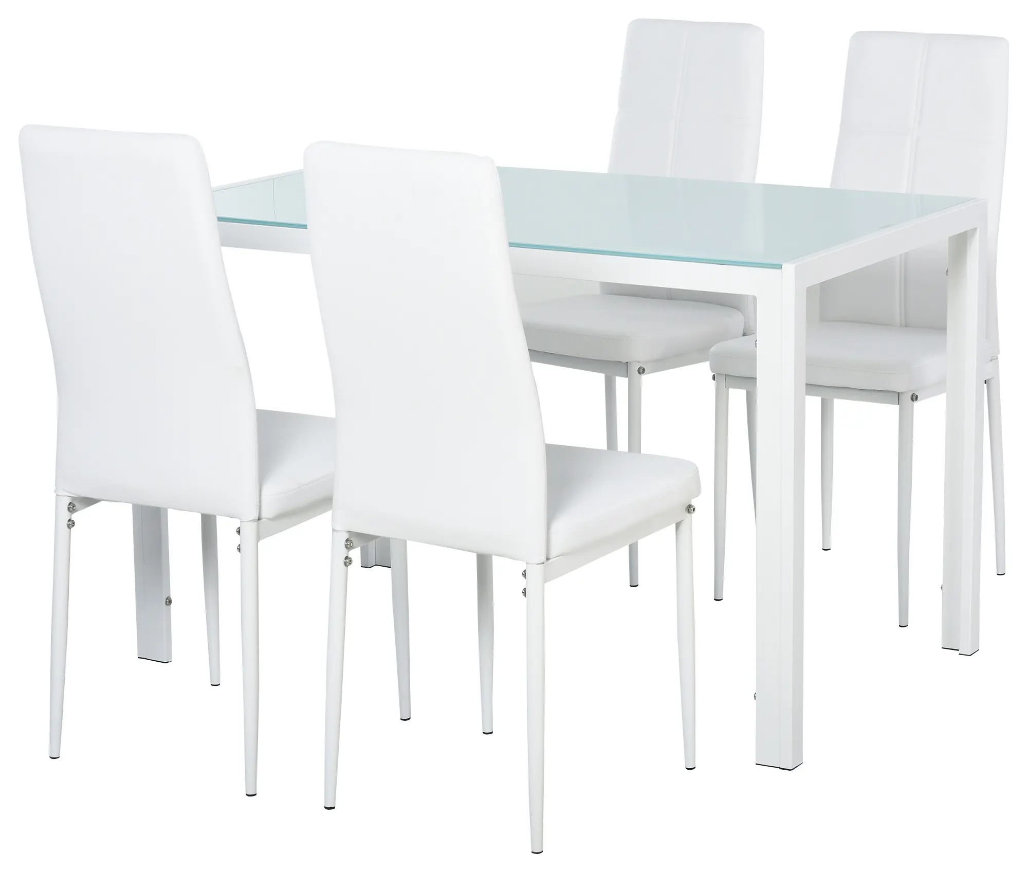 Обеденный набор Homcom 835-255WT (White) - 2