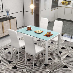 Обеденный набор Homcom 835-255WT (White) Thumb