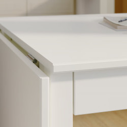 Комплект стол + 2 складных стула Ikea Nasinge/Frosvi/Knisa 48/104/159x85 (Белый/Серый) Thumb