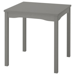 Комплект стол + 2 стула Ikea Hauga/Rosentorp/Tibbleby (Серый/Серо-бежевый) Thumb