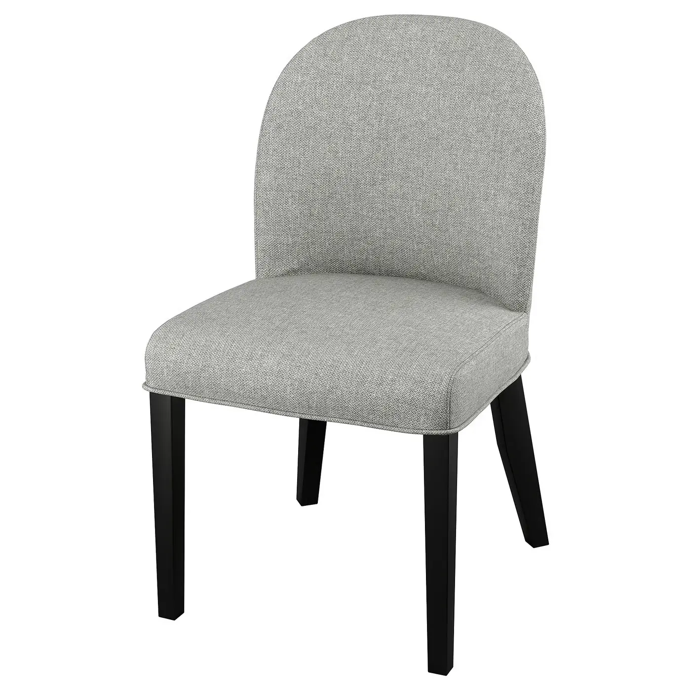 Комплект стол + 2 стула Ikea Hauga/Rosentorp/Tibbleby (Серый/Серо-бежевый) - 4