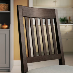 Set masa + 2 scaune Ikea Nasinge/Kilanda 48/104/159x85 (Maro/Bej) Thumb