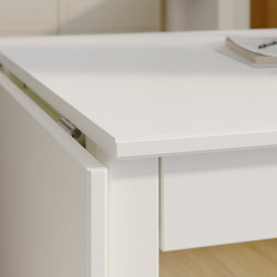 Комплект стол + 2 стула Ikea Nasinge/Tibbleby 48/104/159x85 (Белый/Бежево-серый) Thumb
