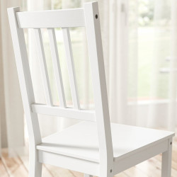Set masa + 2 scaune Ikea Pinntorp 85 (Alb/Pin) Thumb