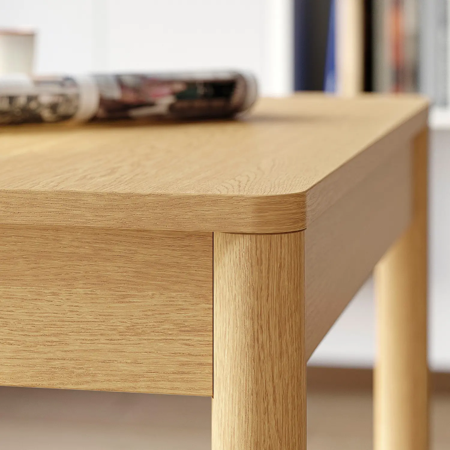Комплект стол + 2 стула Ikea Tonstad/Bomstad (Дуб/Золотисто-коричневый) - 5
