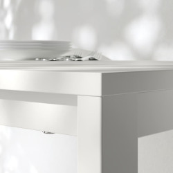 Set masa + 2 scaune Ikea Vihals/Tibbleby 74x74 (Alb/Galben) Thumb