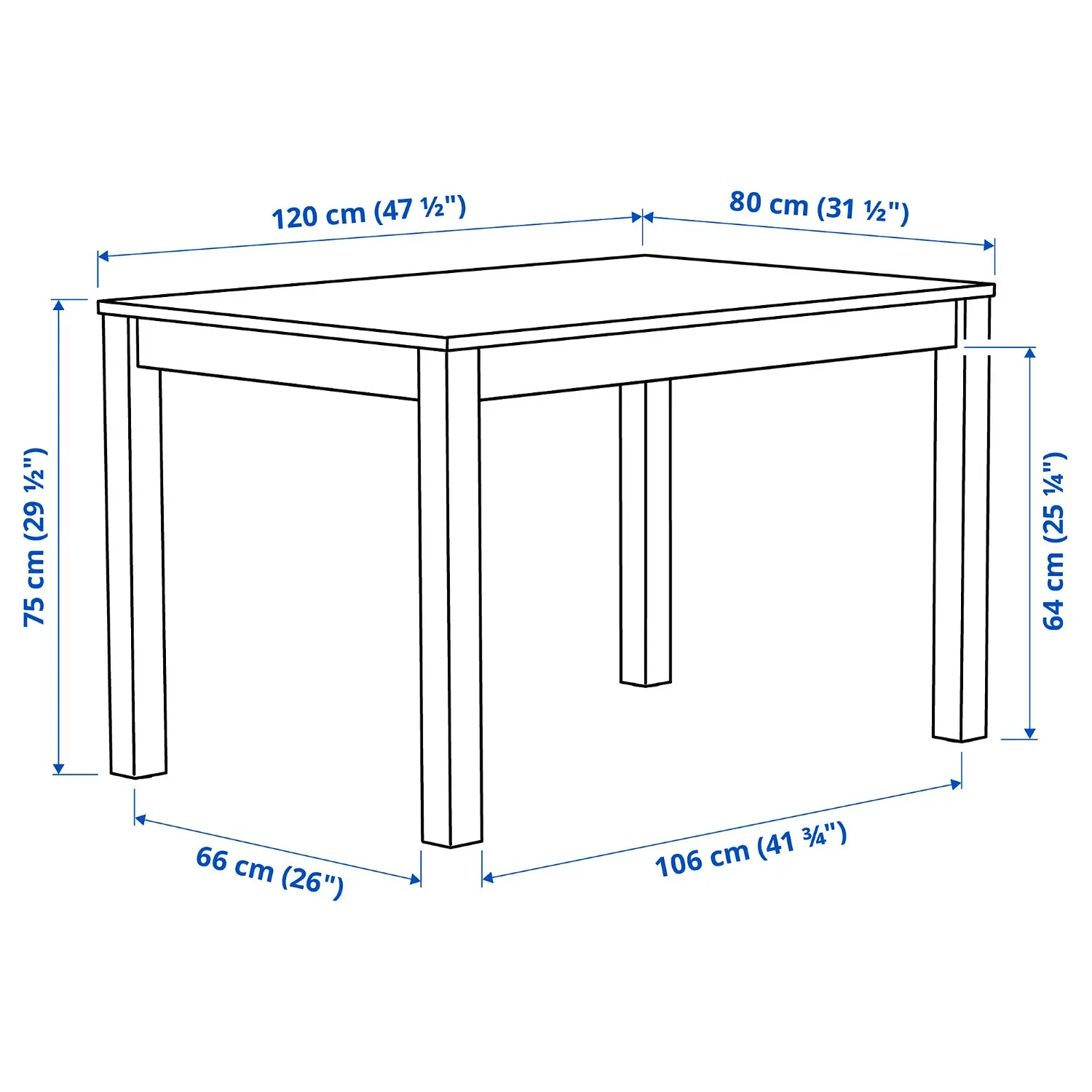 Комплект стол + 4 стула Ikea Alhult/Lillanas/Gunnared 120x80 (Коричневый/Серый) - 4