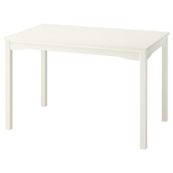 Set masa + 4 scaune Ikea Hauga/Rosentorp/Kilanda (Alb/Bej deschis) Thumb