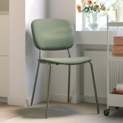 Set masa + 4 scaune Ikea Lisabo/Vihals/Tibbleby 105cm (Frasin/Gri-verde) Thumb