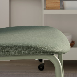 Set masa + 4 scaune Ikea Lisabo/Vihals/Tibbleby 105cm (Frasin/Gri-verde) Thumb