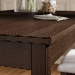 Комплект стол + 4 стула Ikea Nasinge/Kilanda 130x80 (Коричневый/Бежевый) Thumb