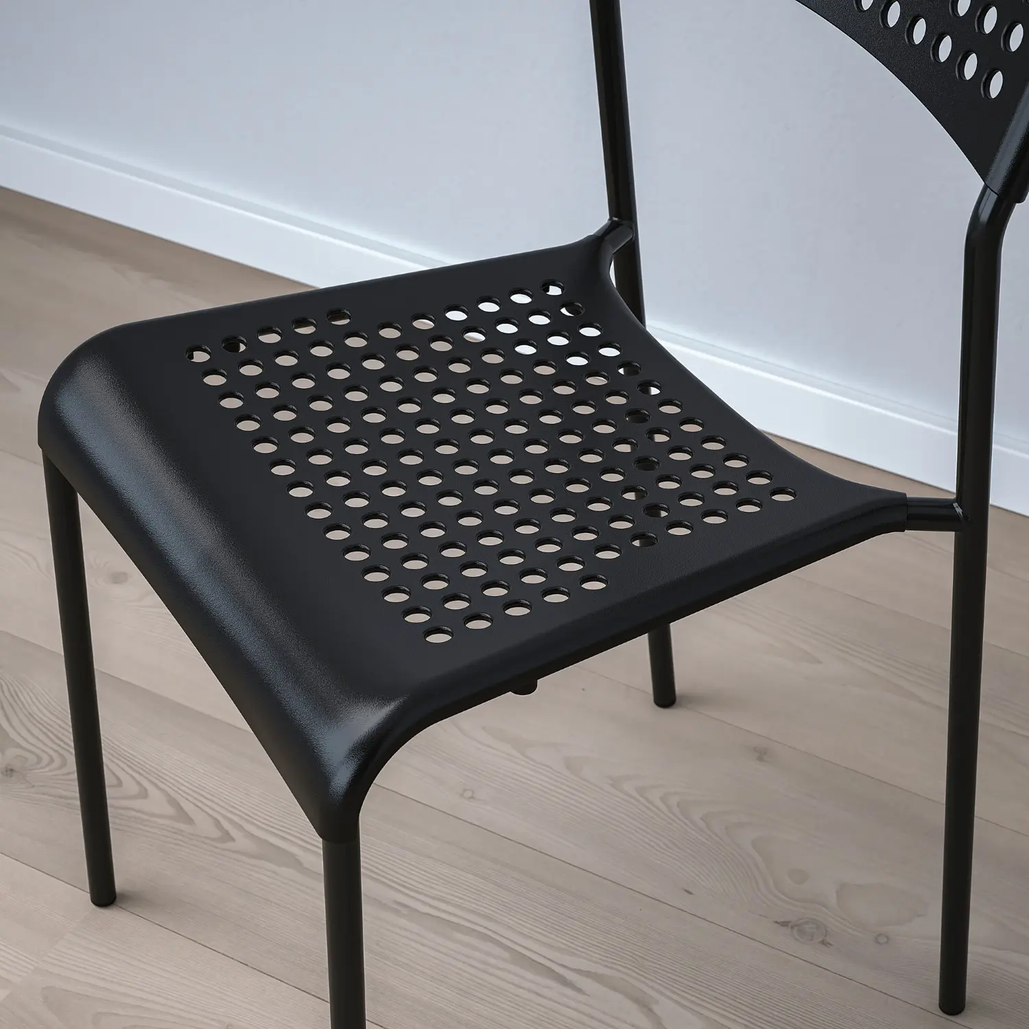 Комплект стол + 4 стула Ikea Sandsberg 110x67 (Черный) - 3