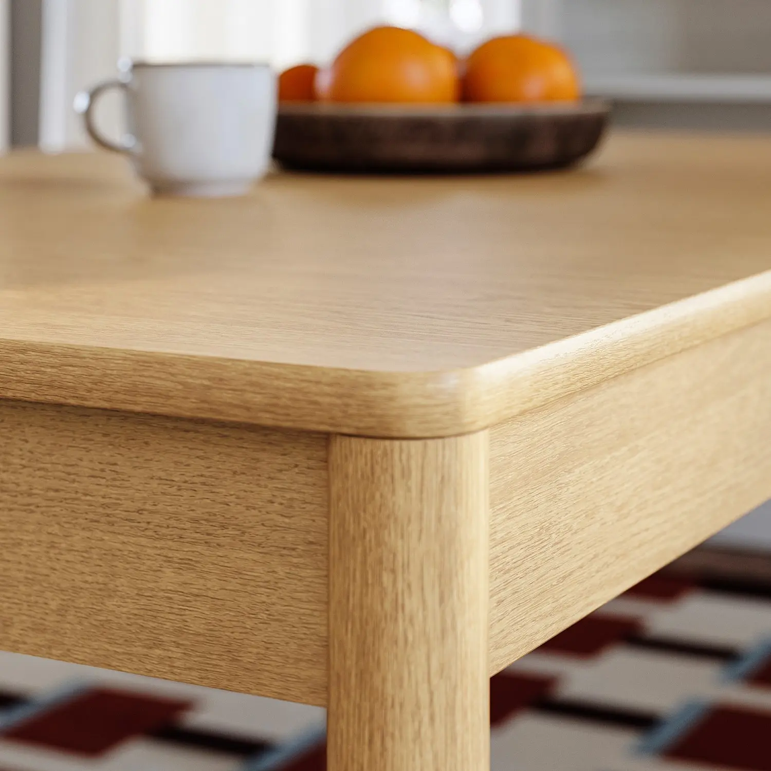 Комплект стол + 4 стула Ikea Tonstad/Viarp (Дуб/Бежево-коричневый) - 2