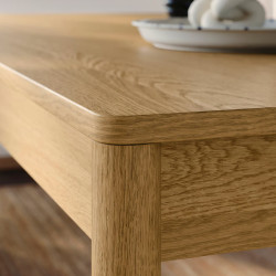 Set masa + 6 scaune Ikea Tonstad (Stejar/Maro-auriu) Thumb