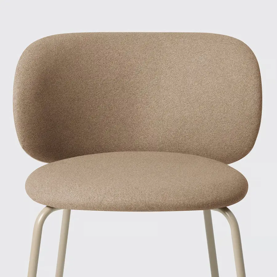 Комплект стол + 6 стула Ikea Tonstad/Krylbo/Tonerud 200x85 (Дуб/Светло-бежевый) - 5