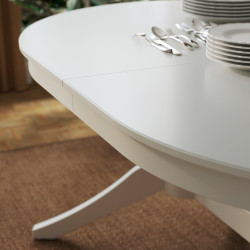 Комплект стол + 6 стульев Ikea Rosentorp (Белый) Thumb