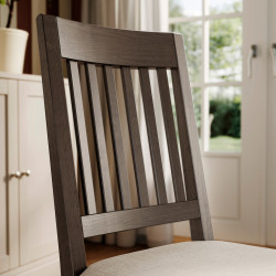 Комплект стол + 6 стульев Ikea Rosentorp/Nasinge/Kilanda 160/215x110 (Черный/Коричневый) Thumb