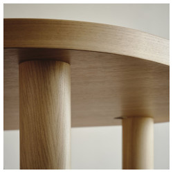 Set masa + 6 scaune Ikea Stockholm 2025 230x90 (Stejar) Thumb