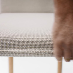 Set masa + 6 scaune Ikea Tonstad/Fridtuna 200x85 (Stejar/Bej deschis) Thumb