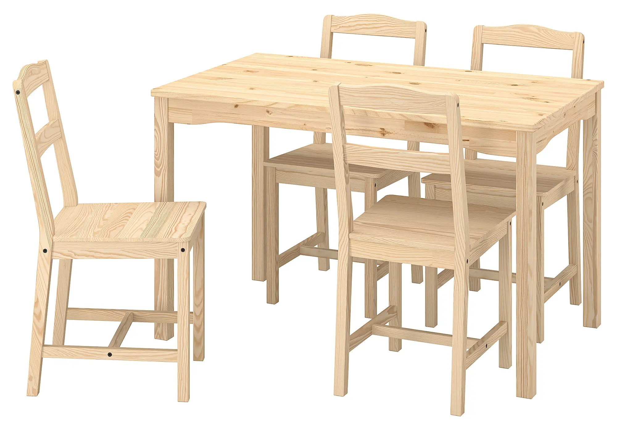 Set masa scaune Ikea Hagernas 1+4 (Pin)