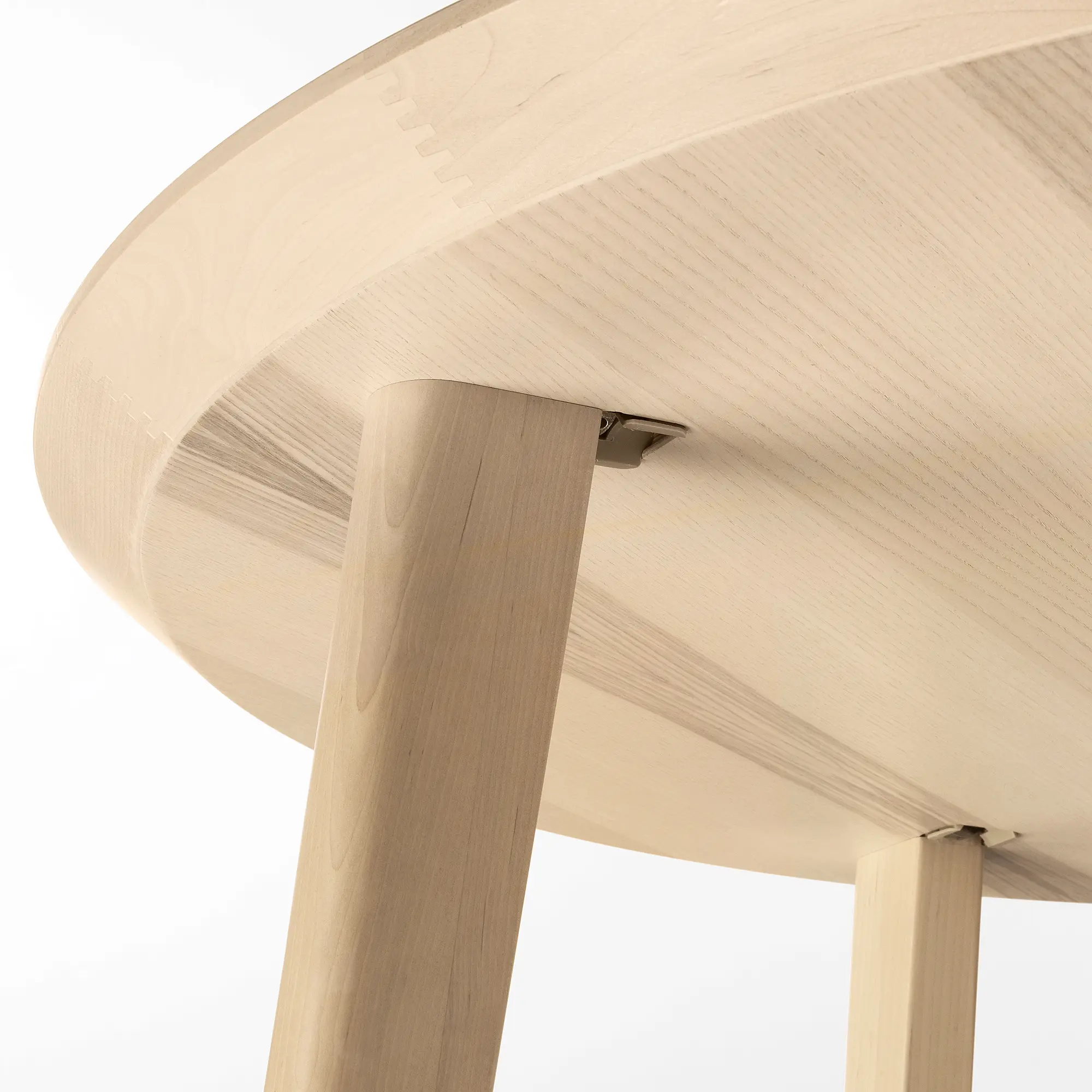 Set masa scaune Ikea Lisabo/Lyckan 105 1+4 (Frasin/Galben)