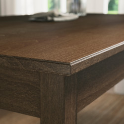 Set masa scaune Ikea Nasinge/Bergmund/Gunnared 130/190x80 1+4 (Maro/Gri mediu) Thumb