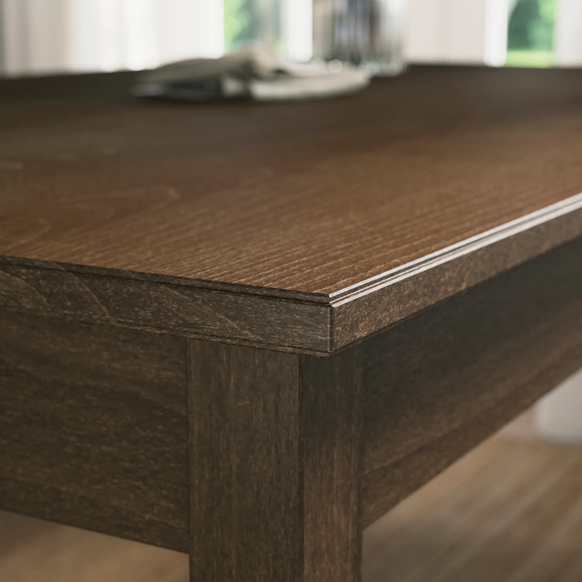 Set masa scaune Ikea Nasinge/Bergmund/Gunnared 130/190x80 1+4 (Maro/Gri mediu)