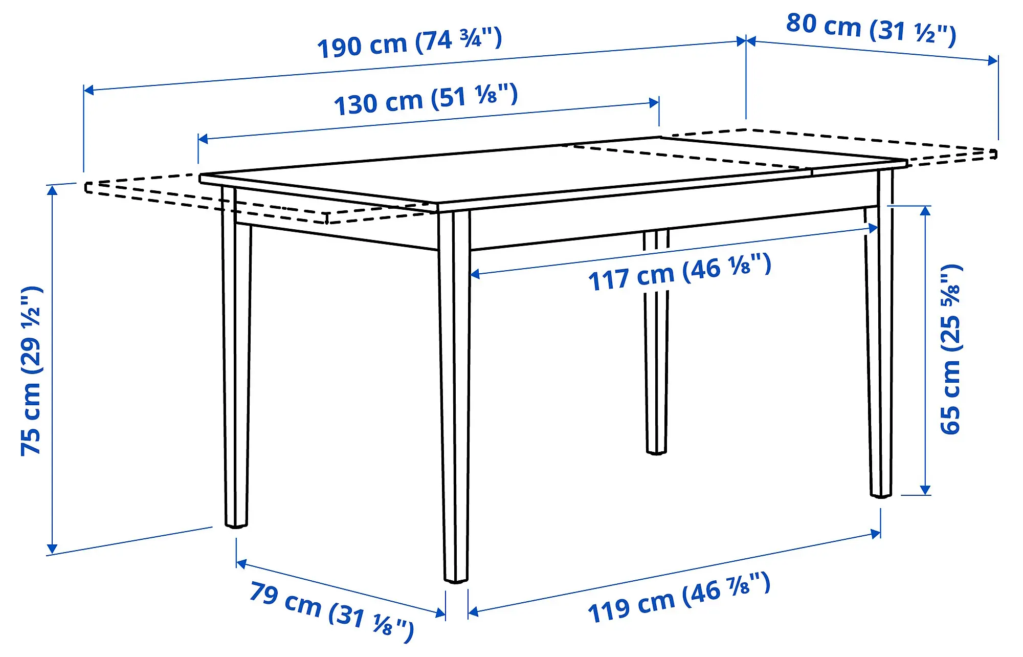 Set masa scaune Ikea Nasinge/Bergmund/Gunnared 130/190x80 1+4 (Maro/Gri mediu)