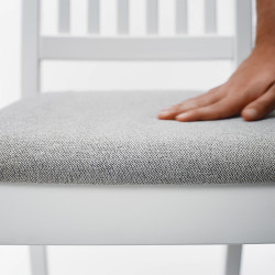 Set masa scaune Ikea Nasinge/Tibbleby 80x60 1+2 (Alb/Bej-gri) Thumb