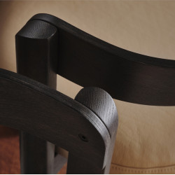 Set masa scaune Ikea Stockholm 2025 115 1+4 (Furnir stejar/Maro) Thumb